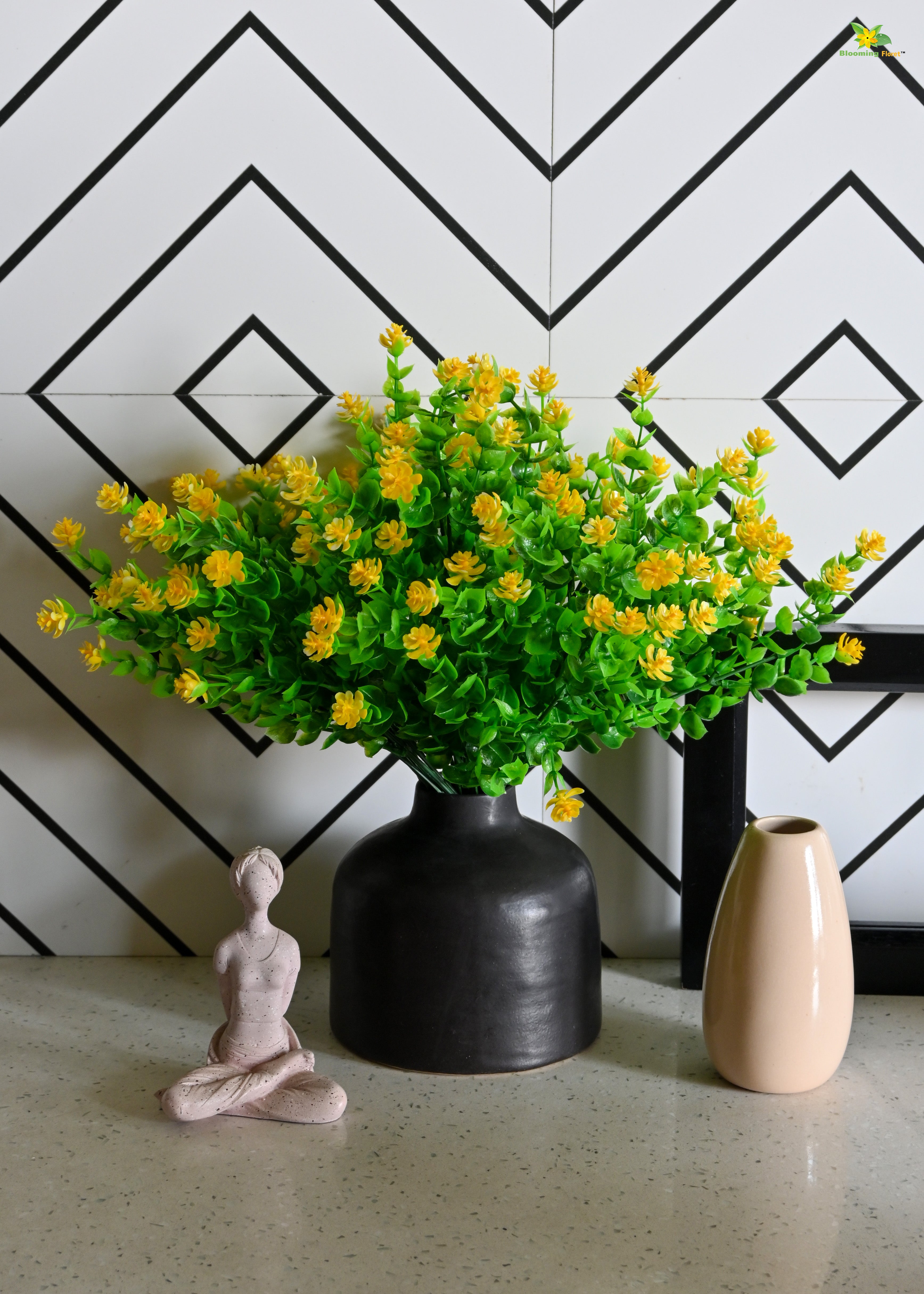 Artificial Kalanchoe Flower Bunch for Decor