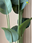 Artificial Banana Leaf Plant – 220 cm, with Basic Pot