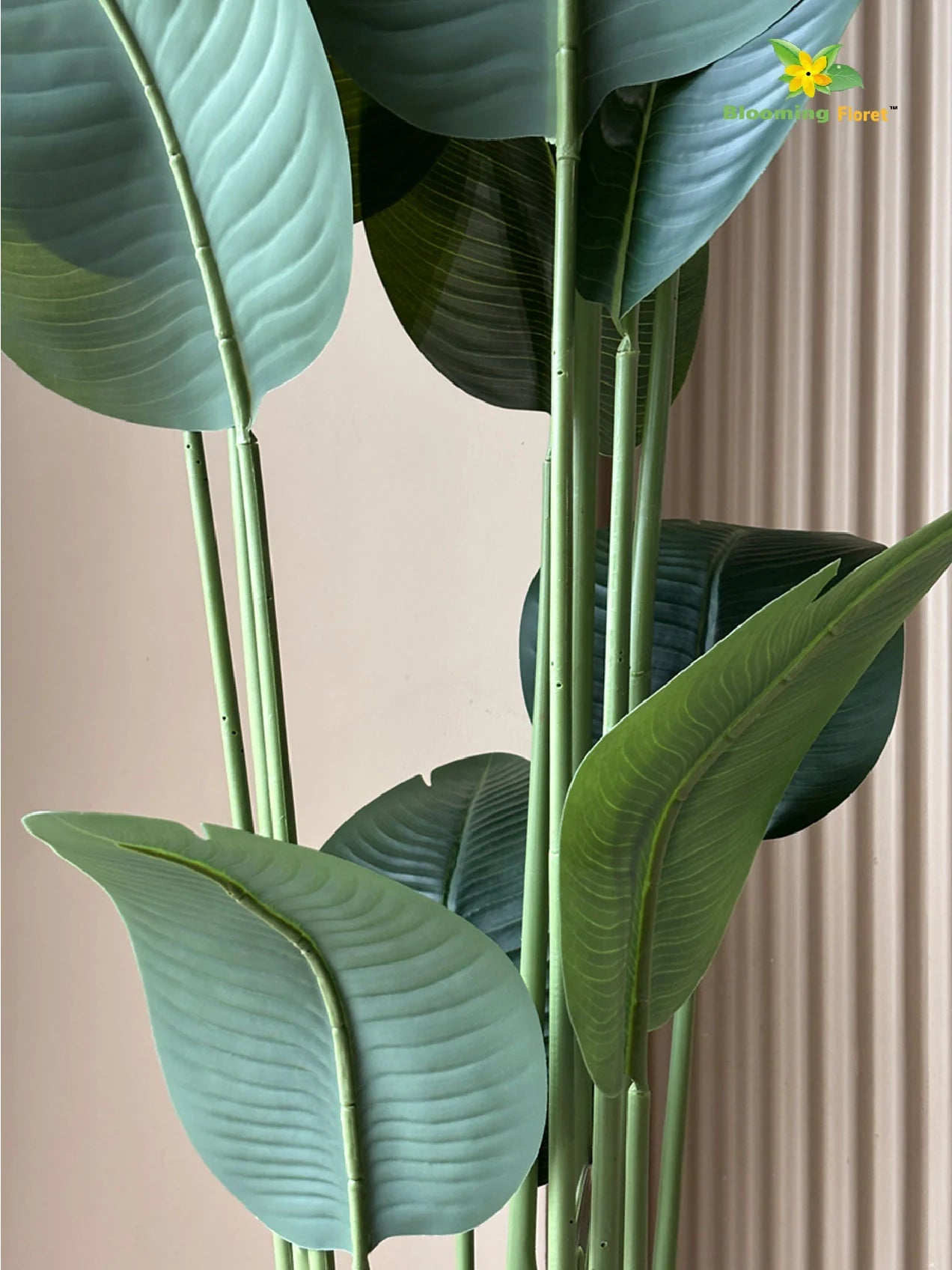 Artificial Banana Leaf Plant – 220 cm, with Basic Pot
